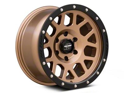 Pro Comp Wheels Vertigo Matte Bronze with Black Lip 6-Lug Wheel; 17x9; -6mm Offset (07-14 Tahoe)