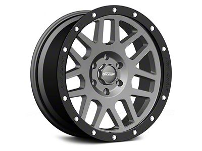 Pro Comp Wheels Vertigo Dark Gray with Black Lip 6-Lug Wheel; 20x9; -12mm Offset (07-14 Yukon)