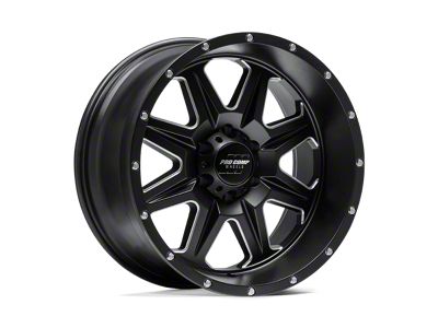 Pro Comp Wheels 63 Series Recon Satin Black Milled 8-Lug Wheel; 20x10; -18mm Offset (08-10 F-250 Super Duty)