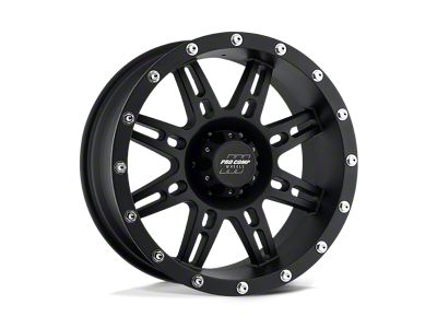 Pro Comp Wheels Stryler Flat Black 6-Lug Wheel; 17x9; -6mm Offset (09-14 F-150)