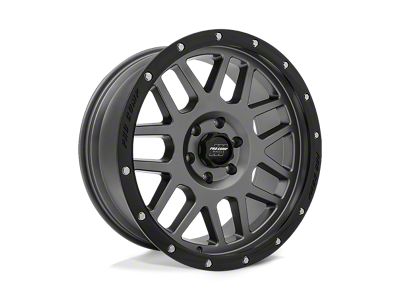 Pro Comp Wheels Vertigo Dark Gray with Black Lip 6-Lug Wheel; 20x9; -12mm Offset (09-14 F-150)