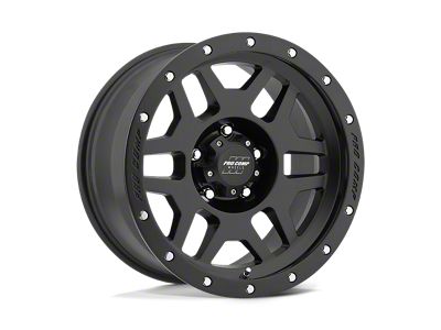 Pro Comp Wheels Phaser Satin Black 8-Lug Wheel; 18x9; 0mm Offset (11-16 F-250 Super Duty)