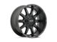 Pro Comp Wheels Gauge Satin Black 6-Lug Wheel; 20x9; -12mm Offset (14-18 Sierra 1500)