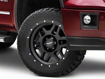 Pro Comp Wheels Phaser Satin Black 6-Lug Wheel; 20x9; -12mm Offset (14-18 Sierra 1500)