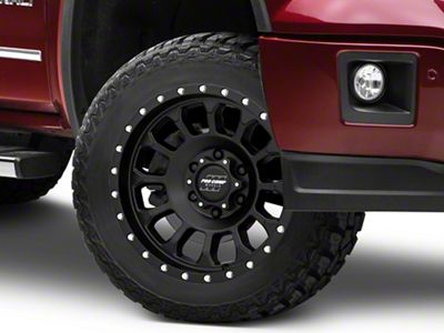 Pro Comp Wheels Rockwell Satin Black 6-Lug Wheel; 20x9; 0mm Offset (14-18 Sierra 1500)