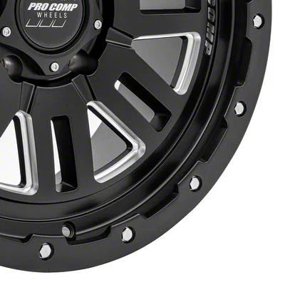 Pro Comp Wheels F-150 Cognos Satin Black Milled 6-Lug Wheel