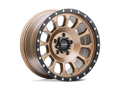 Pro Comp Wheels Rockwell Matte Bronze with Black Lip 6-Lug Wheel; 17x8.5; 0mm Offset (15-20 F-150)