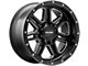 Pro Comp Wheels 62 Series Apex Satin Black Milled 8-Lug Wheel; 20x10; -18mm Offset (15-19 Sierra 3500 HD SRW)