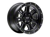 Pro Comp Wheels 62 Series Apex Satin Black Milled 6-Lug Wheel; 17x9; -6mm Offset (15-20 Tahoe)