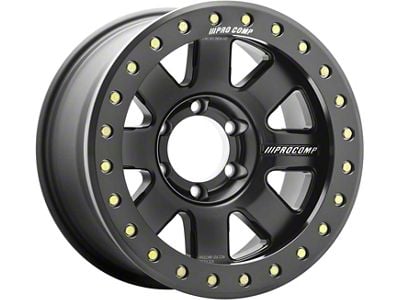 Pro Comp Wheels Trilogy Race Satin Black 6-Lug Wheel; 17x9; -30mm Offset (15-20 Tahoe)