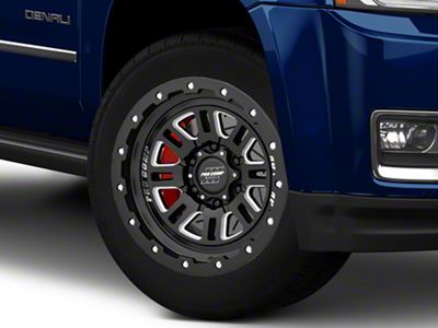 Pro Comp Wheels Cognito Satin Black Milled 6-Lug Wheel; 20x9; 0mm Offset (15-20 Yukon)