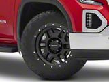 Pro Comp Wheels Phaser Satin Black 6-Lug Wheel; 20x9; -12mm Offset (19-25 Sierra 1500)