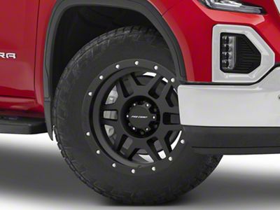 Pro Comp Wheels Phaser Satin Black 6-Lug Wheel; 20x9; -12mm Offset (19-25 Sierra 1500)