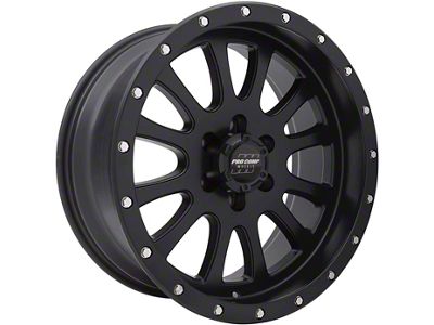 Pro Comp Wheels Syndrome Satin Black 6-Lug Wheel; 20x9; 0mm Offset (21-25 F-150)