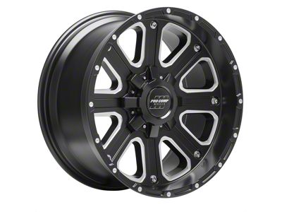 Pro Comp Wheels Axis Satin Black 8-Lug Wheel; 17x9; -6mm Offset (23-25 F-250 Super Duty)