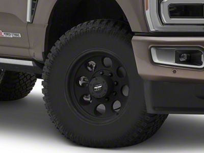 Pro Comp Wheels 69 Series Vintage Flat Black 8-Lug Wheel; 17x9; -6mm Offset (23-24 F-350 Super Duty SRW)