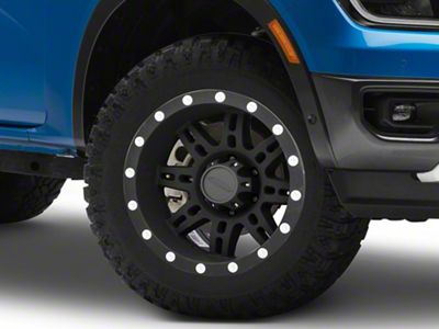 Pro Comp Wheels 31 Series Stryker Matte Black 6-Lug Wheel; 18x9; 0mm Offset (24-25 Ranger)