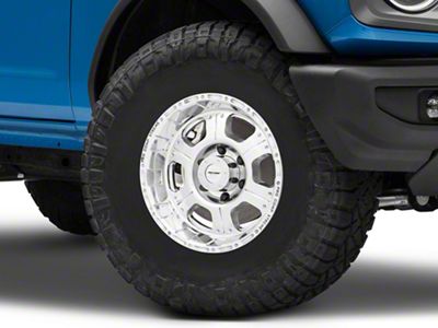 Pro Comp Wheels Kore Polished 6-Lug Wheel; 16x8; 0mm Offset (24-25 Ranger)