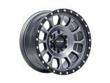 Pro Comp Wheels Rockwell Matte Graphite with Black Lip 6-Lug Wheel; 17x8.5; 0mm Offset (24-25 Ranger)