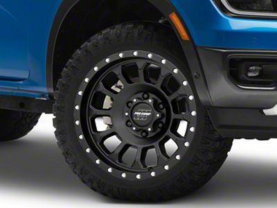 Pro Comp Wheels Rockwell Satin Black 6-Lug Wheel; 20x9; 0mm Offset (24-25 Ranger)