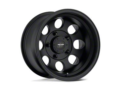 Pro Comp Wheels Vintage Flat Black 6-Lug Wheel; 16x8; -12mm Offset (24-25 Ranger)