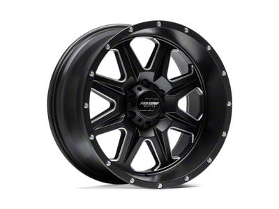 Pro Comp Wheels 63 Series Recon Satin Black Milled 8-Lug Wheel; 20x10; -18mm Offset (99-07 F-250 Super Duty)