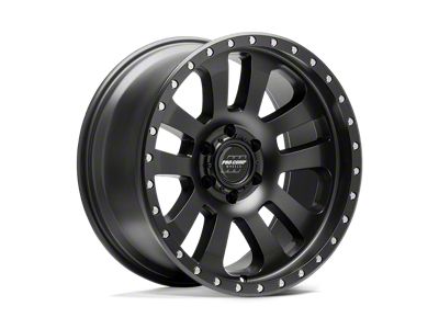 Pro Comp Wheels Prodigy Matte Black 8-Lug Wheel; 18x9; 0mm Offset (99-07 F-350 Super Duty SRW)