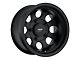 Pro Comp Wheels Vintage Flat Black 6-Lug Wheel; 17x9; -6mm Offset (99-06 Sierra 1500)