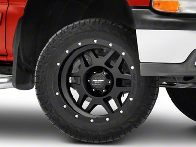 Pro Comp Wheels Phaser Satin Black 6-Lug Wheel; 20x9; -12mm Offset (99-06 Silverado 1500)