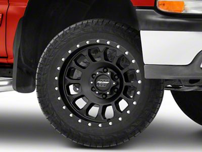 Pro Comp Wheels Rockwell Satin Black 6-Lug Wheel; 20x9; 0mm Offset (99-06 Silverado 1500)