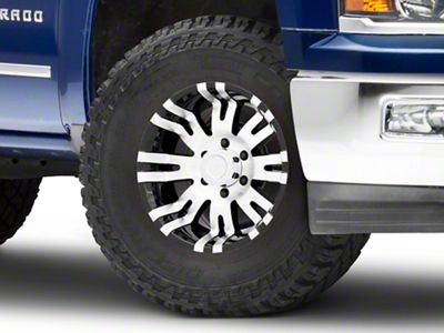 Pro Comp Wheels 01 Series Gloss Black Machined 6-Lug Wheel; 17x8; 0mm Offset (23-24 Canyon)