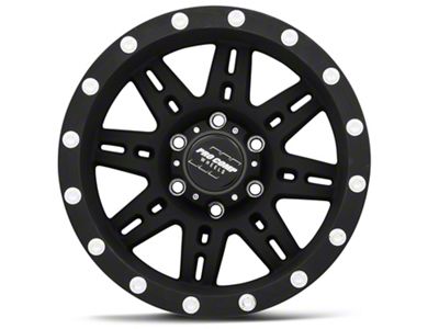 Pro Comp Wheels 31 Series Stryker Matte Black 6-Lug Wheel; 17x9; -6mm Offset (23-25 Canyon)
