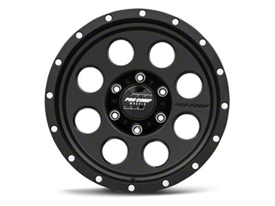 Pro Comp Wheels Proxy Satin Black 6-Lug Wheel; 17x9; -6mm Offset (23-25 Canyon)