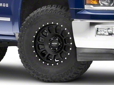 Pro Comp Wheels Rockwell Satin Black 6-Lug Wheel; 17x8.5; 0mm Offset (23-25 Colorado)