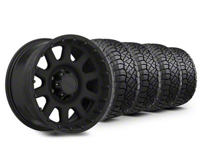 18x9 Pro Comp 32 Series Wheel & 33in NITTO All-Terrain Ridge Grappler A/T Tire Package (15-20 F-150)