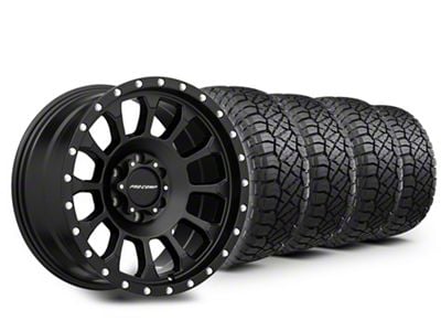 18x9 Pro Comp Rockwell Wheel & 33in NITTO All-Terrain Ridge Grappler A/T Tire Package (15-20 F-150)