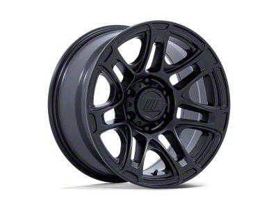 Pro Comp Wheels Roughneck Matte Black 6-Lug Wheel; 17x8; 35mm Offset (21-26 F-150)