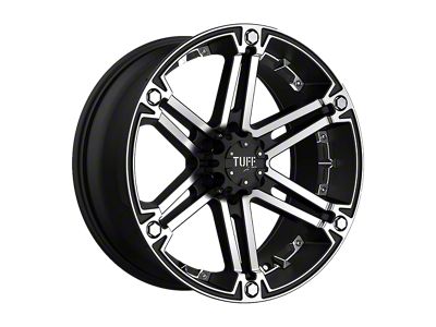 Pro Comp Wheels T01 Flat Black with Machined Face 6-Lug Wheel; 18x9; 10mm Offset (19-24 RAM 1500)