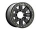 Pro Comp Wheels Trilogy Race Satin Black 8-Lug Wheel; 17x9; -6mm Offset (06-08 RAM 1500 Mega Cab)
