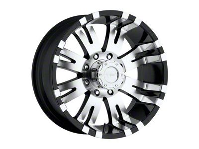 Pro Comp Wheels 01 Series Gloss Black Machined 8-Lug Wheel; 18x9.5; -19mm Offset (19-24 RAM 2500)