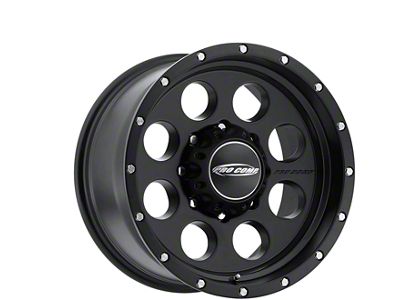 Pro Comp Wheels Proxy Satin Black 8-Lug Wheel; 17x9; -6mm Offset (19-24 RAM 2500)