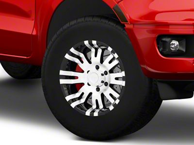Pro Comp Wheels 01 Series Gloss Black Machined 6-Lug Wheel; 17x8; 0mm Offset (19-23 Ranger)