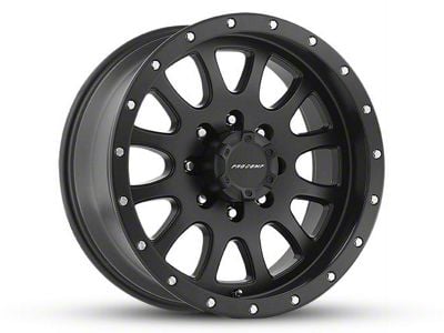 Pro Comp Wheels Syndrome Satin Black 6-Lug Wheel; 17x9; -6mm Offset (19-23 Ranger)