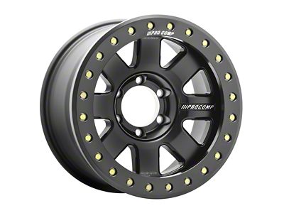 Pro Comp Wheels Trilogy Race Satin Black 6-Lug Wheel; 17x9; -30mm Offset (19-23 Ranger)