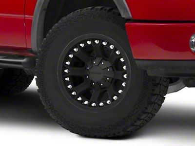 Pro Comp Wheels 33 Series Grid Matte Black 6-Lug Wheel; 17x9; -6mm Offset (04-08 F-150)