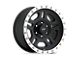 Pro Comp Wheels La PAZ Satin Black Machined 6-Lug Wheel; 16x8; 0mm Offset (99-06 Sierra 1500)