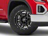 Pro Comp Wheels Phaser Satin Black 6-Lug Wheel; 20x9; 6mm Offset (19-25 Sierra 1500)