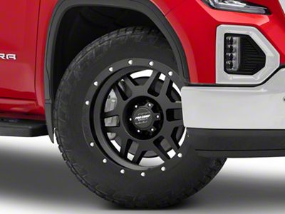 Pro Comp Wheels Phaser Satin Black 6-Lug Wheel; 20x9; 6mm Offset (19-25 Sierra 1500)