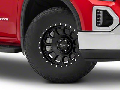 Pro Comp Wheels Rockwell Satin Black 6-Lug Wheel; 18x9; 0mm Offset (19-24 Sierra 1500)