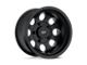 Pro Comp Wheels Vintage Flat Black 6-Lug Wheel; 16x8; -12mm Offset (99-06 Sierra 1500)